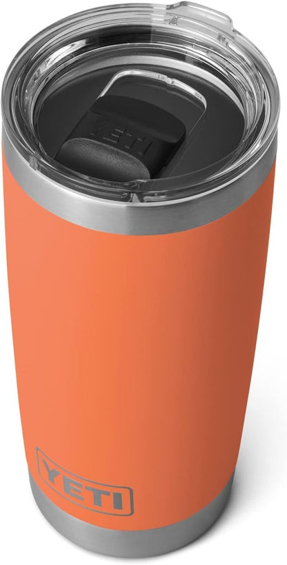 YETI Rambler 20 oz Tumbler, Stainless Steel, Vacuum Insulated with MagSlider Lid, High Desert Clay