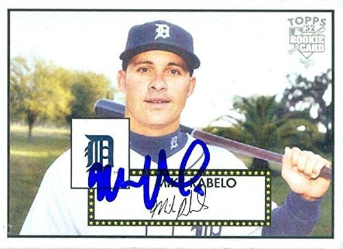 Sports Memorabilia Autograph Warehouse 247199 Mike Rabelo Autographed Baseball Card - Detroit Tigers 2007 Topps 52 - No. 133 Rookie