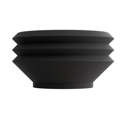 Silicone Retention Bellow Compatible with Niche Zero/Duo Coffee Grinder - Black