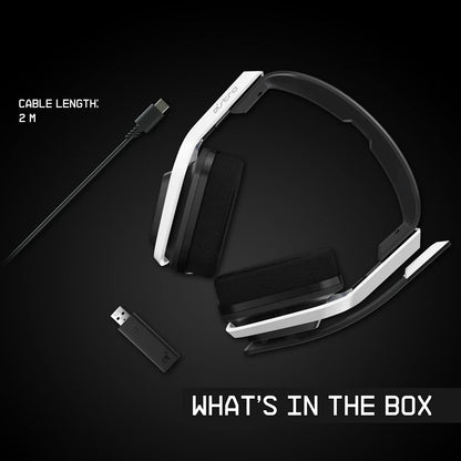 ASTRO Gaming A20 Wireless Headset Gen 2 for Xbox Series X | S, Xbox One, PC & Mac - White/Green