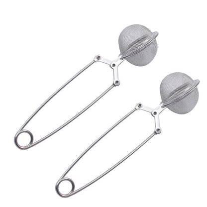 Zerodeko Stainless Steel Flour Spreader Screen 2-Pack Fine Mesh Strainers for Kitchen Baking Dusting Powdered Sugar Cocoa and Matcha 6.57 Inch Handheld Sifters