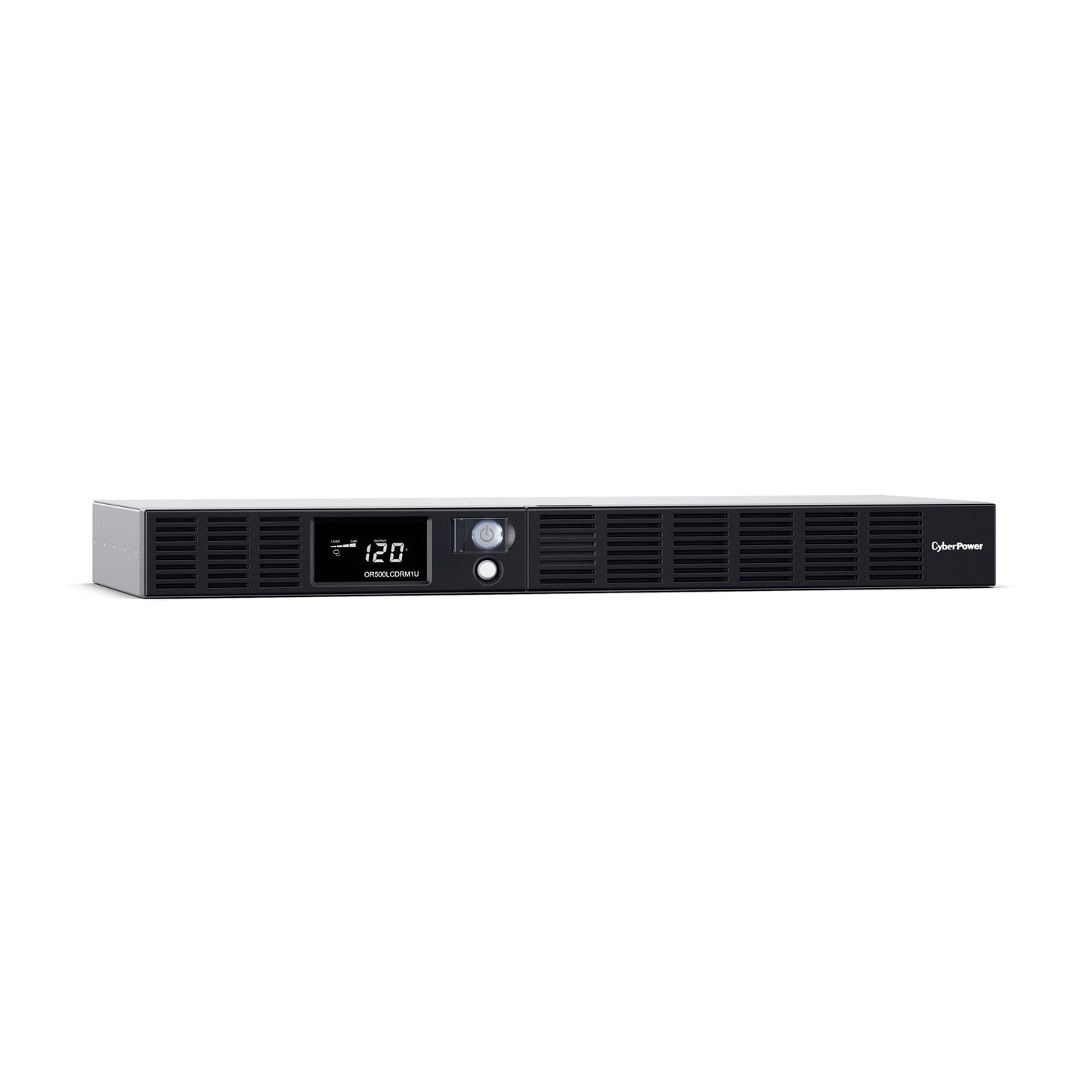 CyberPower OR500LCDRM1U Smart App LCD UPS Battery Backup and Surge Protector, 500VA/300W, 6 Outlets, AVR, 1U Rackmount, UL Certified