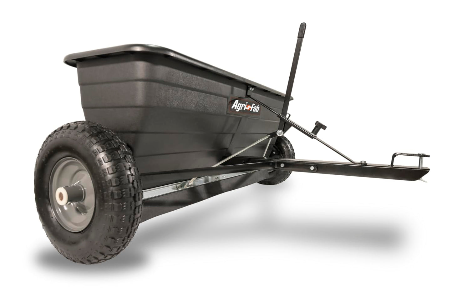 Agri-Fab Tow Behind Lawn and Garden Drop Spreader for Seed, Fertilizer, Salt and Ice Melt, 175 lb Capacity with 42 In Spread Width