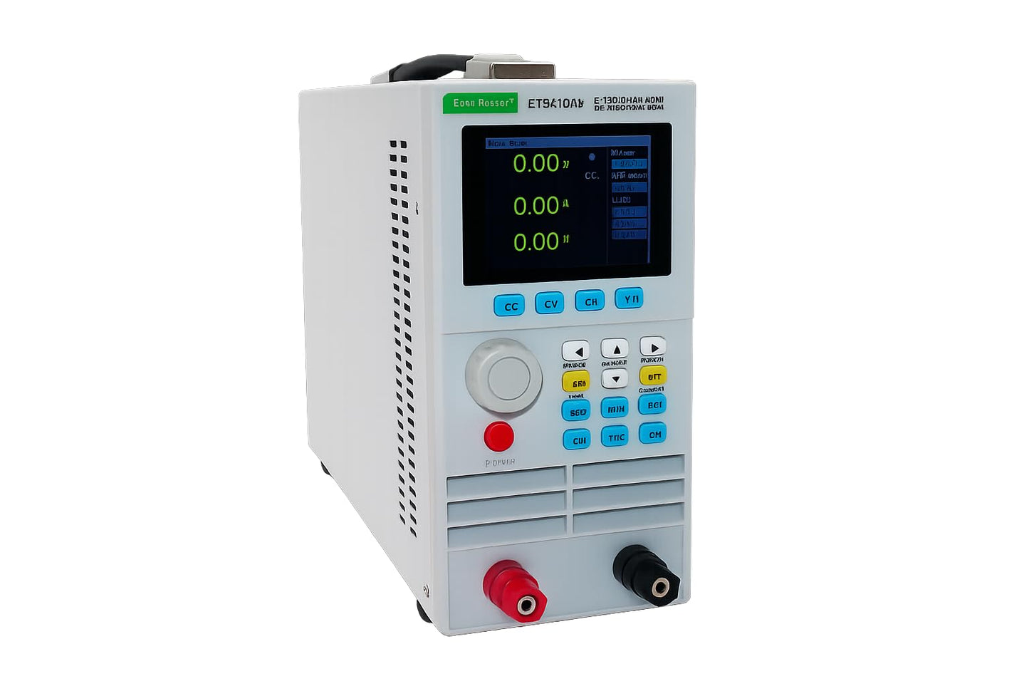 ET5410A+ Programmable DC Electronic Load Tester 400W, 0-150V/0-40A for Battery Capacity Discharge Test with USB Interface & LED Testing, Over-Voltage/Current Protection, LCD Display (Gray)