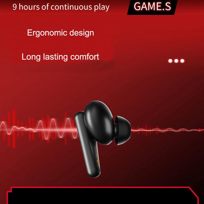 YOVDA Wireless Gaming Earbud, K98 Wireless Gaming Headphone with Charging Case and Built-in Mic, Bluetooth 5.1 Dual Game Music Mode Earbuds Wireless Headphones with 30 Hours Playtime, RGB