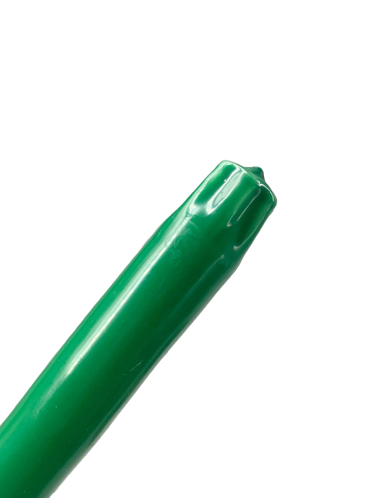 D'light Online Elegant 12" Green Gradient Taper Candles Premium Quality- Unscented, Hand-Dipped Tapered Candles, Dripless and Smokeless - Set of 12 (12 Inch, Green Gradient)