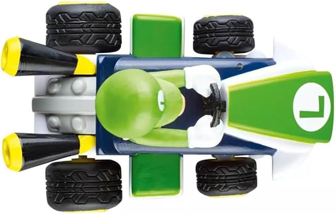 Carrera RC Nintendo Mario Kart 2.4 GHz Mini Collectible Radio Remote Control Toy Car Vehicle - Luigi