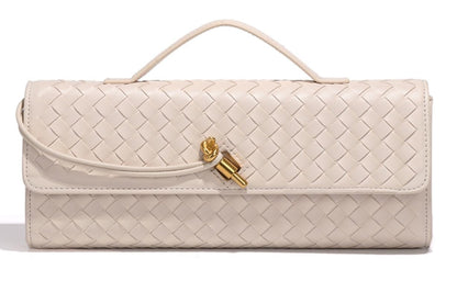 Upbull Trendy Woven Evening Clutch Purses Women Underarm Shoulder Handbag Cute Satchels Crossbody Purse PU Leather Wallet