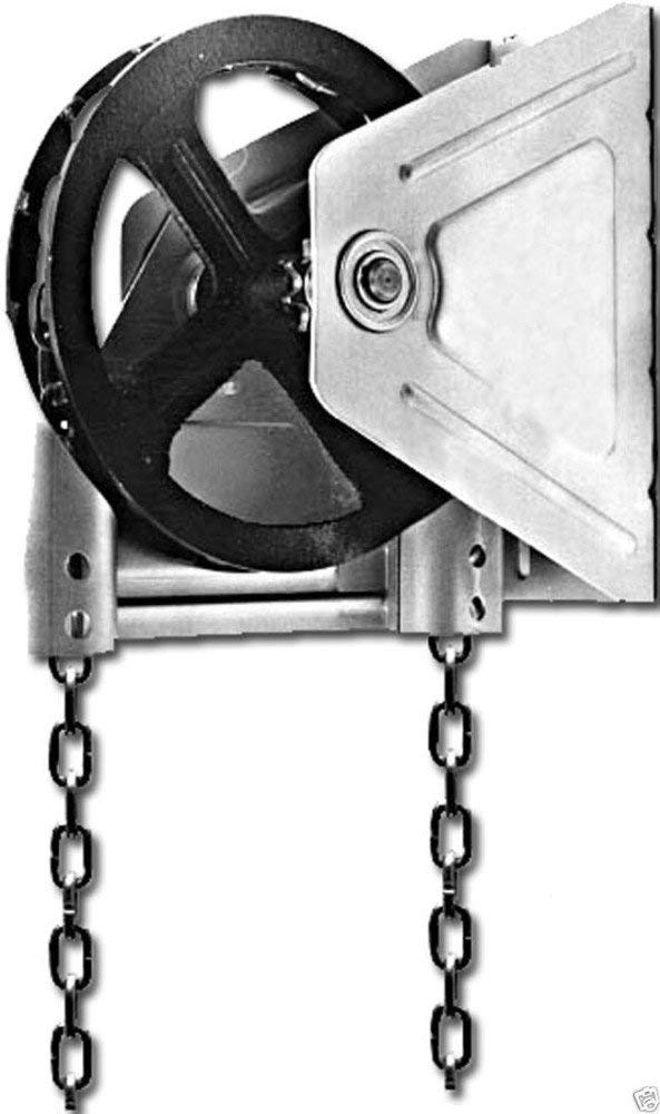 Garage Door Chain Hoist Replacement Kit Model 2000R 4:1 Reduction Wall Mount (1 Inch Shaft) - Fix and Repair Garage Opener Hardware Parts Set
