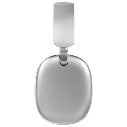 RORSOU C6 Active Noise Cancelling Headphones, Wireless Over Ear Bluetooth Headphones, 60H Playtime, Lightweight Folding Deep Bass Comfort Fit Ear Cups Headset with Mic for iPad/Travel/PC/Home Silver