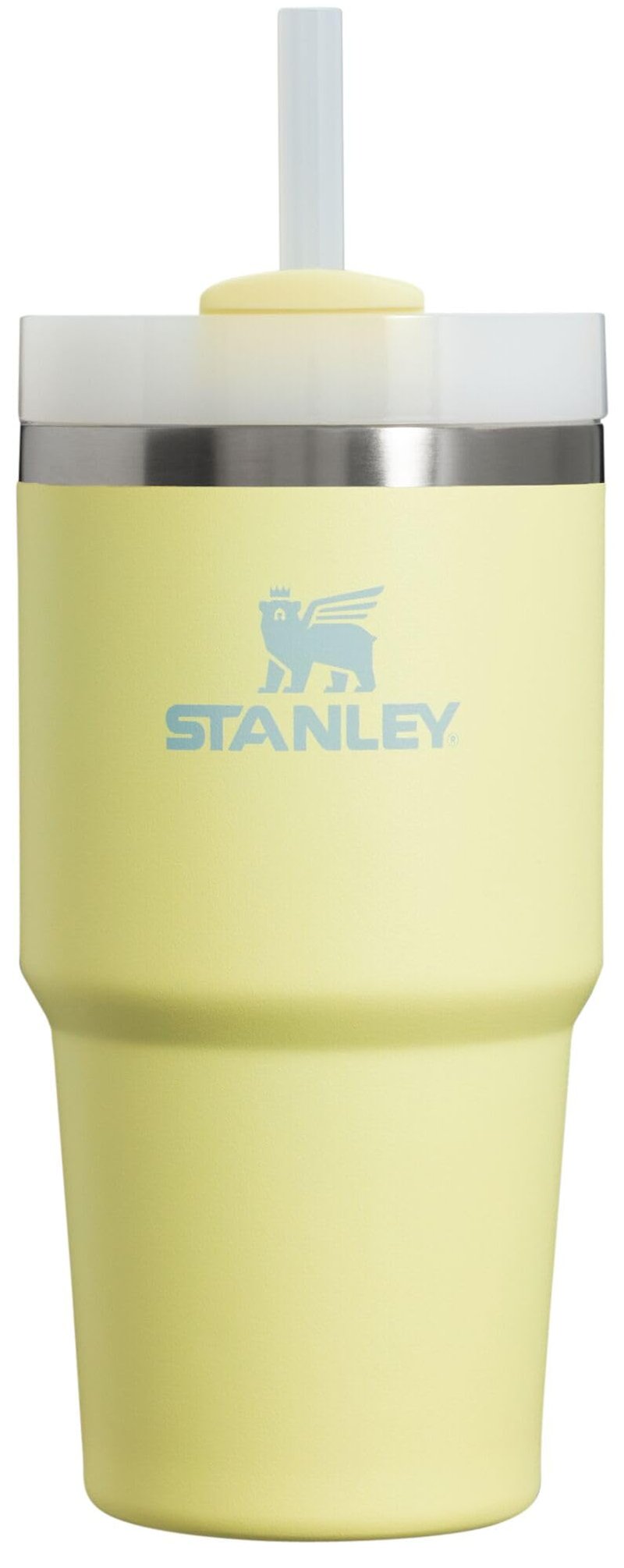 Stanley Quencher H2.0 Tumbler with Straw 20 oz | Flowstate 3-Position Lid | Cup Holder Compatible for Travel | Insulated Stainless Steel Cup | BPA-Free | Pomelo
