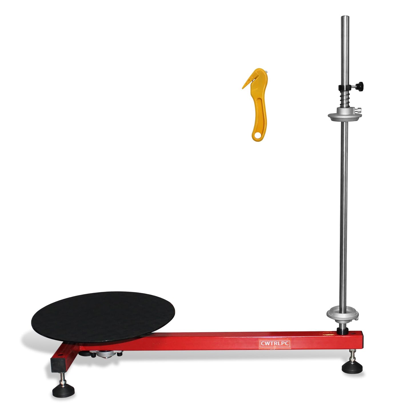 Manual Stretch Film Wrapping Bench,Film Dispenser Wrap Machine,Heavy Duty Film Wrapper Table Pallet Box Shrink for 12-20in Film