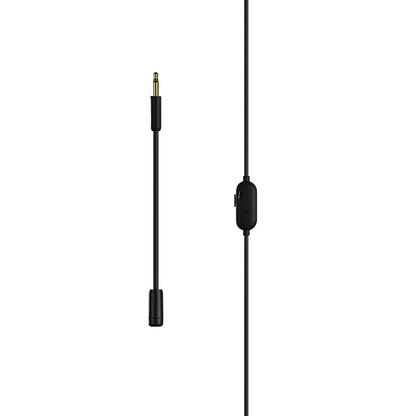 SteelSeries Tusq in-Ear Mobile Gaming Headset – Dual Microphone with Detachable Boom Mic – Ergonomic Suspension Design Earphones – for Mobile,Black