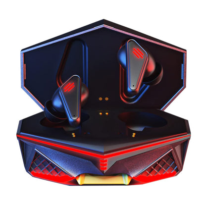 YOVDA Wireless Gaming Earbud, K98 Wireless Gaming Headphone with Charging Case and Built-in Mic, Bluetooth 5.1 Dual Game Music Mode Earbuds Wireless Headphones with 30 Hours Playtime, RGB