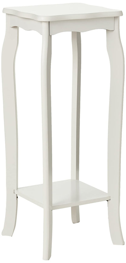 Frenchi Home Furnishing 2 Tier Plant Stand, WHITE