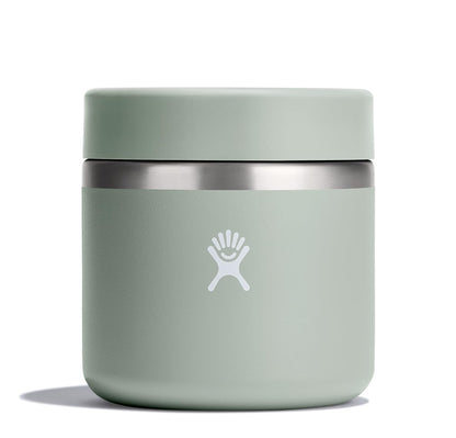 Hydro Flask Food Jar – Insulated Stainless Steel, Snack Travel Container for Hot Food, Lunch, & Soup 20 Oz Agave Green