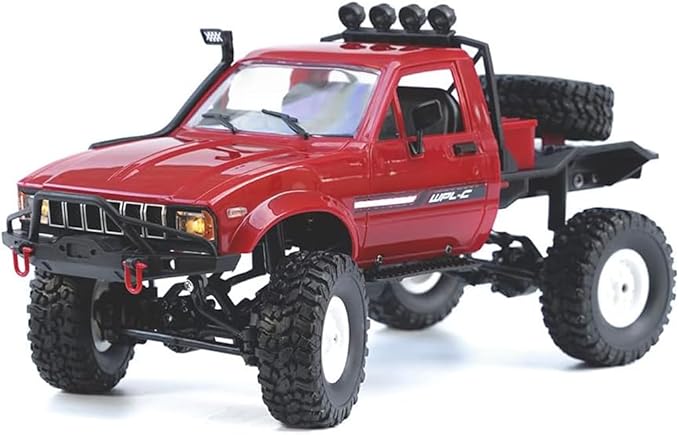 The perseids RC Crawler Offroad RC Truck WPL C14 RC Rock Crawler 4x4 1/16 Scale Remote Control Trucks 2.4G Semi Trucks All Terrain Car RTR Hobby RC Pickup for Adults