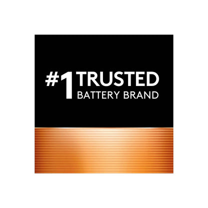 DURACELL CopperTop Alkaline Batteries with Duralock Power Preserve Technology D 12/Box (MN1300)
