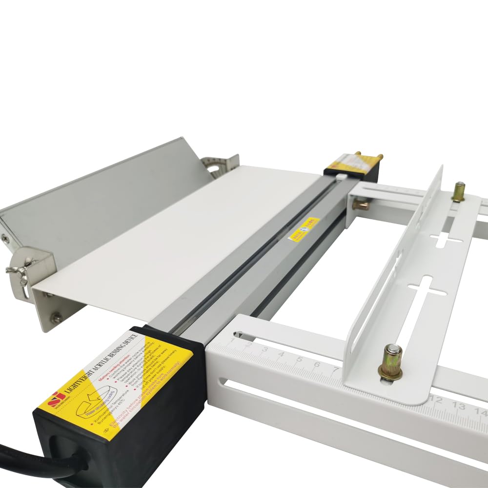 PreAsion 110V Acrylic Plastic Heat Bending Machine 24inch/60cm with Bracket Angle Adjustment PVC Bender