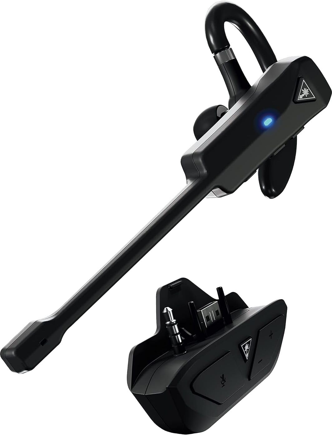Turtle Beach Recon Air Wireless Gaming Chat Communicator for Xbox Series X/ S, Xbox One, iOS, Android, Windows 10 & 11 PCs, & Bluetooth Mobile Devices with Noise - Cancelling Mic – Black