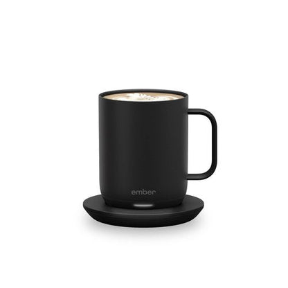 Ember Temperature Control Smart Mug 2, 10 Oz, App-Controlled Heated Coffee Mug with 80 Min Battery Life and Improved Design, Gold