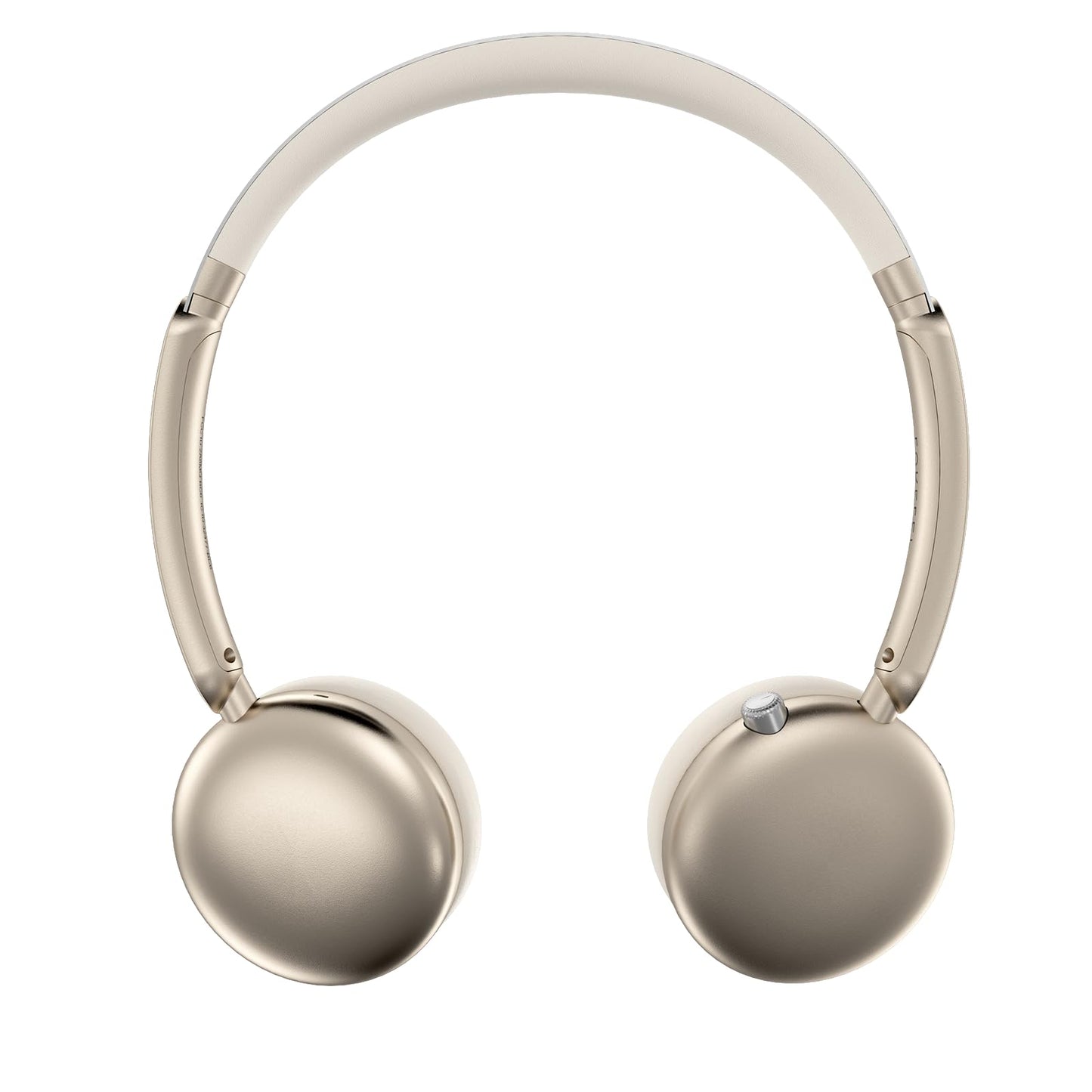 LORELEI Q60 Wireless Bluetooth On-Ear Headphones Lightweight ，Built-in Micphone, 40 Hours Up Battery Life, Bass Mode, Memory Earmuffs (Starlight)