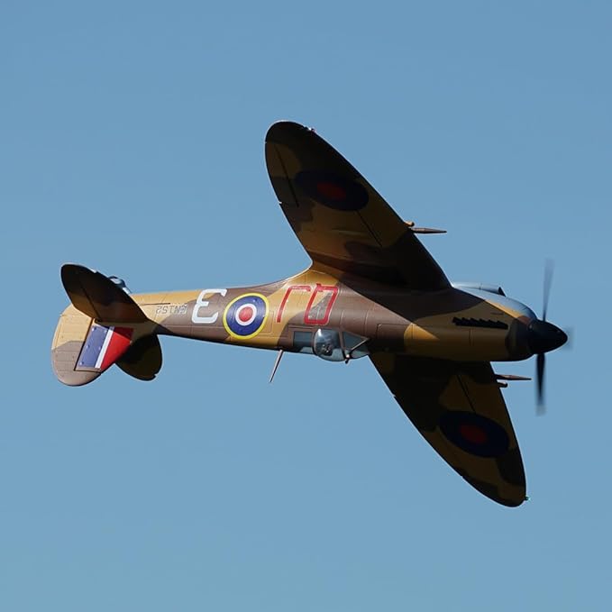 Spitfire 1.2m Warbird RC Airplane RC Fighter PNP (Transmitter Receiver or Battery NOT Included) (Brown)