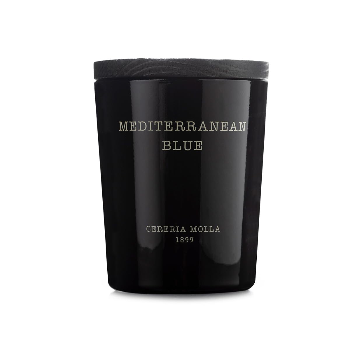 CERERA MOLLA 1899 | Mini Mediterranean Blue Aromatic Candle | 20 Hour Burn Time | Natural Fragrance | Recyclable Packaging | Artisan Candle