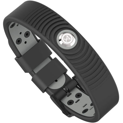 PROEXL 18 MAX Sports Magnetic Bracelet for Men - Waterproof - Breathable Strap - Super Strength - Black Gray