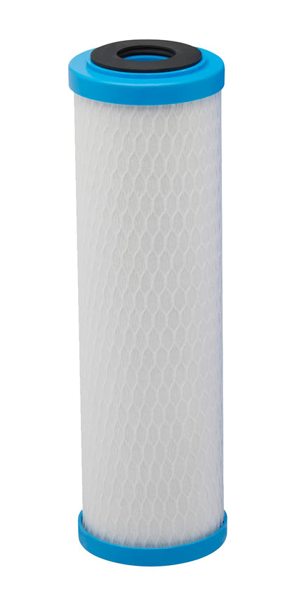 Pentair Pentek ChlorPlus Protect 10 Replacement Cartridge, 1 Micron Carbon Block, Reduces PFOA, PFOS, Chlorine and Chloramine, NSF/ANSI 53 Certified, 10-Inch Undersink, 5.13" x 12.23"