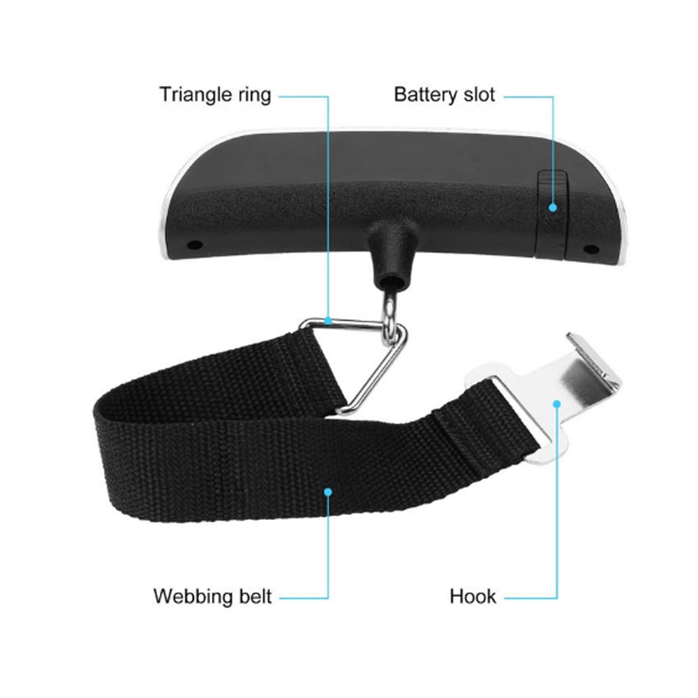 Luggage Scale, Easy to Carry, Small in Size, Suitable for Carrying, 110 pounds, Will be a Popular Luggage Scale in The Future (1)