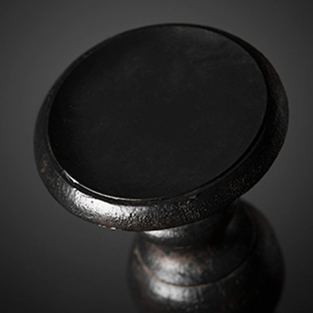 XILIN-1987 Candle Holderss Nordic Retro Candlestick Living Room Table Candlestick Home Wine Cabinet Study Supplies Decorative Candlestick