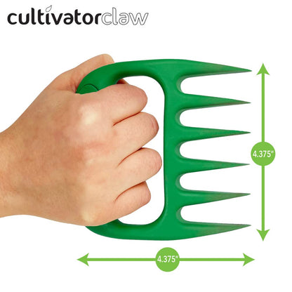 Bear Paws Cultivator Claw - Ergonomic Gardening Tools - Hand Held Garden Tool - Hand Rake - Strong Nylon Weeder - Manual Weeding, Aerating, Cultivating…