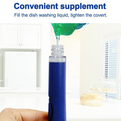 CELOX Dish Wand, Non-Scratch Dish Scrubber with soap Dispenser