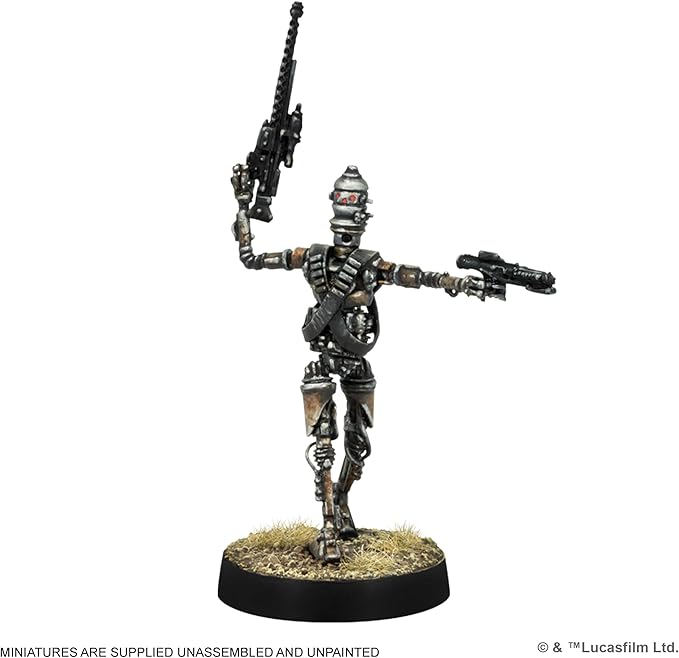Asmodee Star Wars: Legion IG-Series Assassin Droids Expansion - Tabletop Miniatures Game Strategy Game for Kids and Adults Ages 14+ 2 Players 3 Hour Playtime