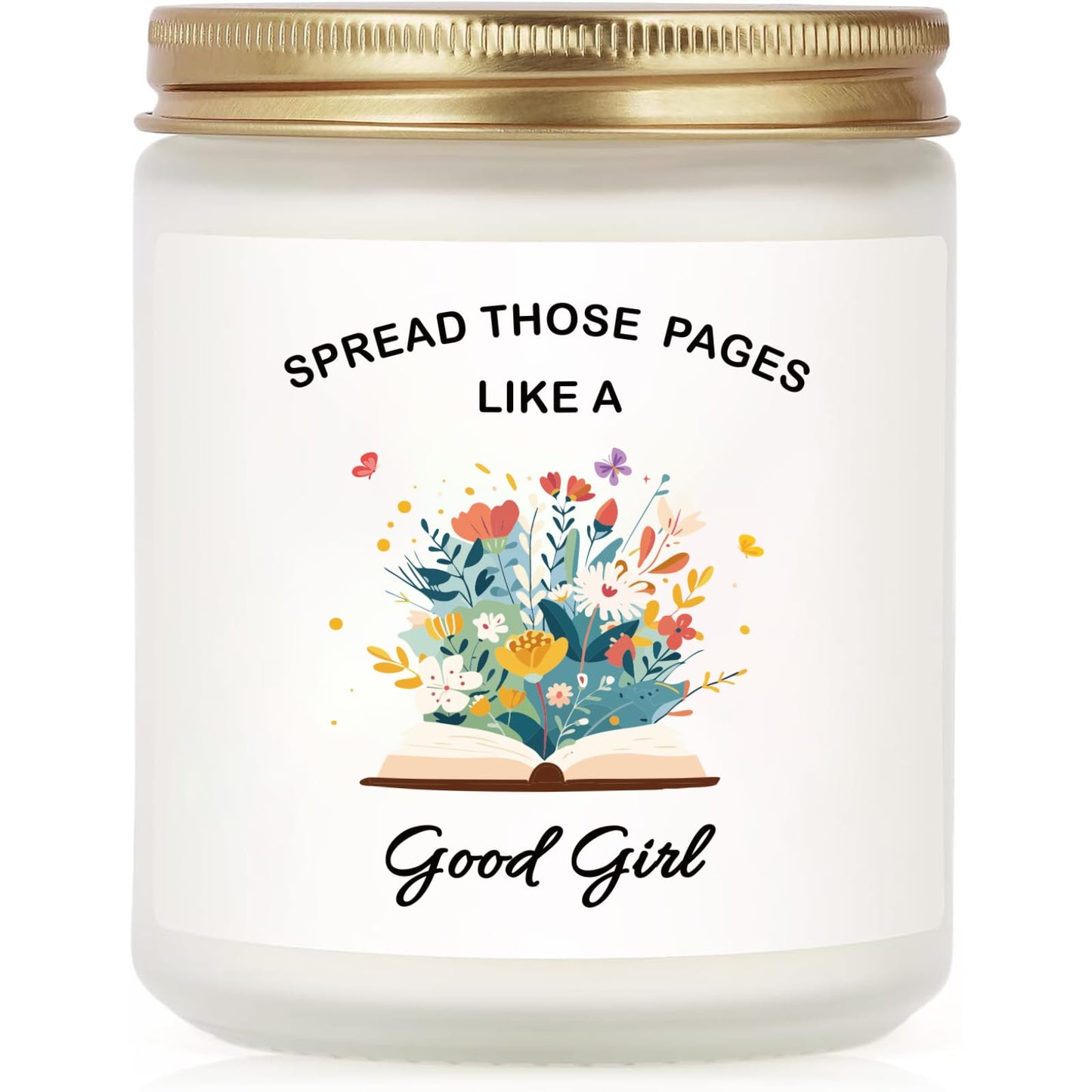 Book Lover Gifts for Women Men Readers - Scented Candles for Bookworms(7OZ) - Gifts for Book Lovers - Bookish Gift for Reading Lovers