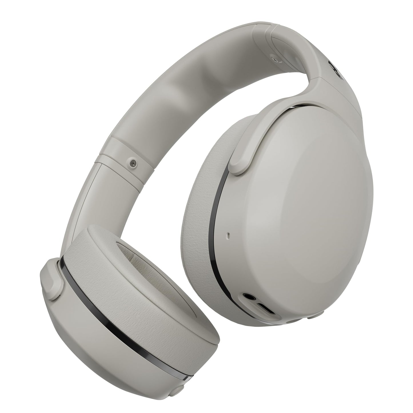 Skullcandy Crusher 540 Active Wireless Bluetooth Headphones with Multi-Sensory Bass, Noise Isolating Over-Ear Fit, Sweat and Water Resistant, 40 Hours Battery, Microphone for iPhone Android - Concrete
