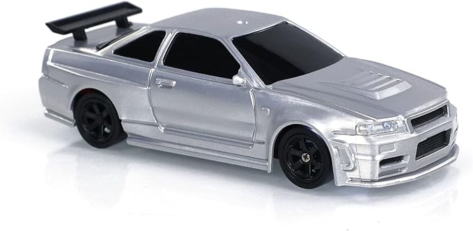 TOUCAN RC HOBBY 1/43 Drift Car 4WD Traffic Cones RTR Remote Control Race Car with Gyro Mini Model for Ages 14+