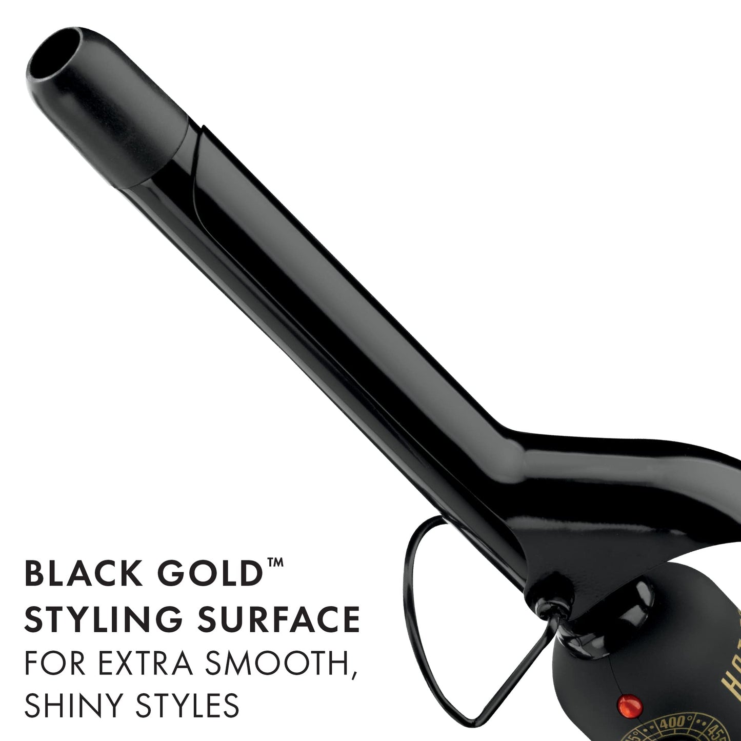 HOT TOOLS (2018 MODEL) Pro Artist 24K Gold Curling Iron | Long Lasting, Defined Curls (1-1/4 in)