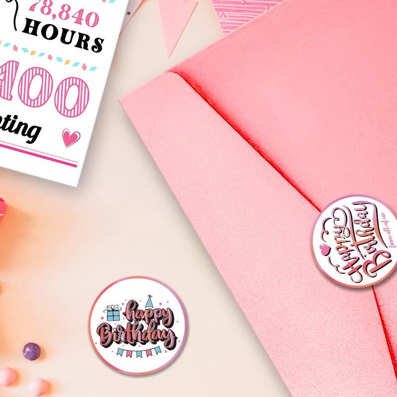 ATTLVV 9th Birthday Card, 9th Birthday Decorations for Girls,Happy 9th Birthday Gifts for Daughter,Cute 9 Year Old Birthday Gift Cards for Granddaughter