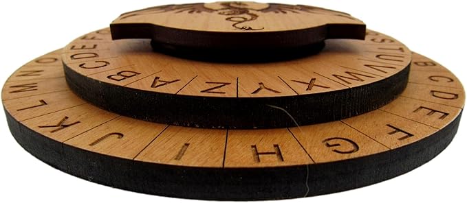 Creative Escape Rooms Dragon Cipher Wheel - Accessory for Table Top Gaming