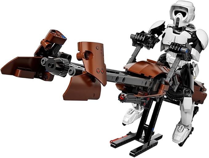 LEGO Star Wars Scout Trooper &amp Speeder Bike 75532 Building Kit