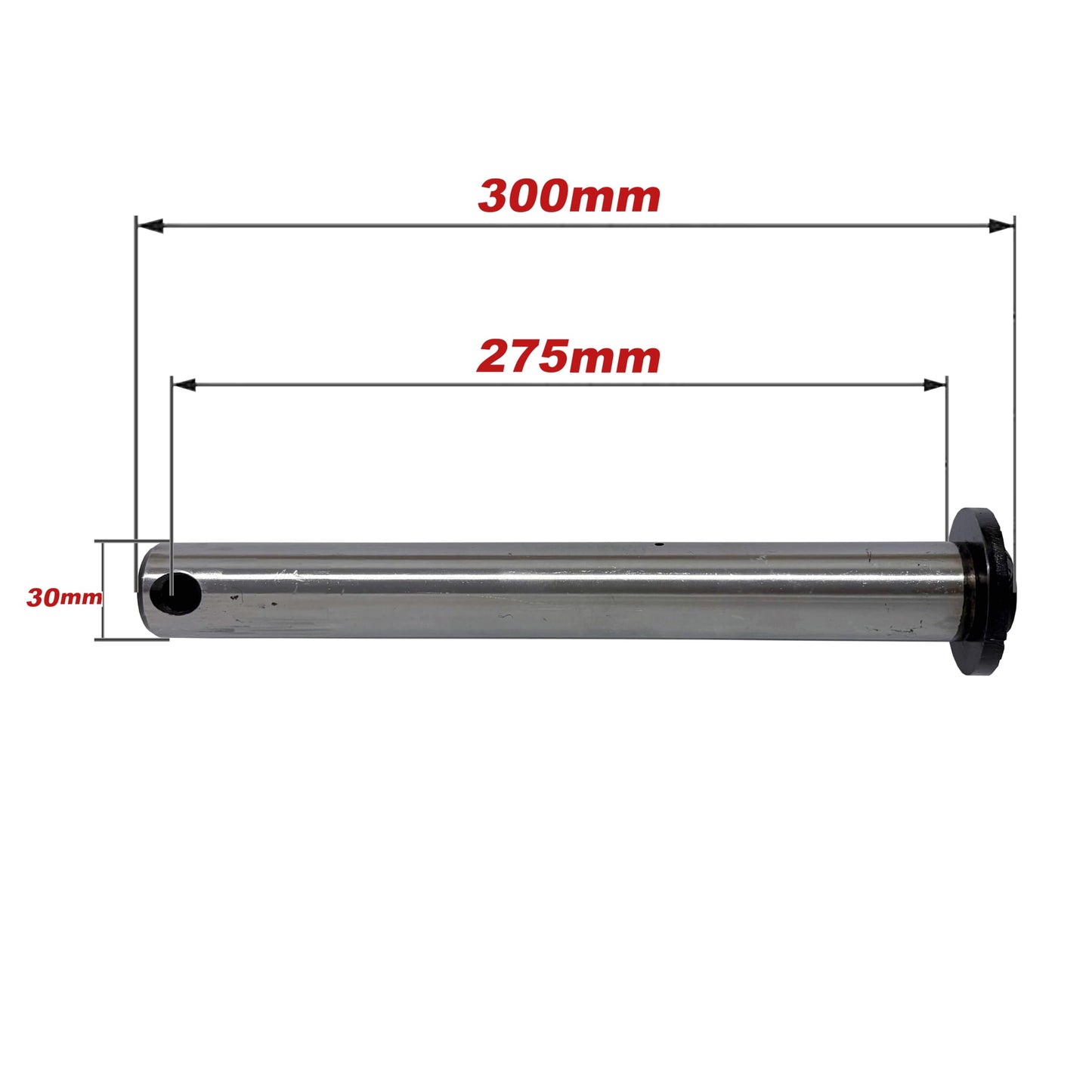 30mm Mini Excavator Bucket Pin for Caterpillar, John Deere, Kubota, Takeuchi, Yanmar Excavator Attachment (30mmX300mm)