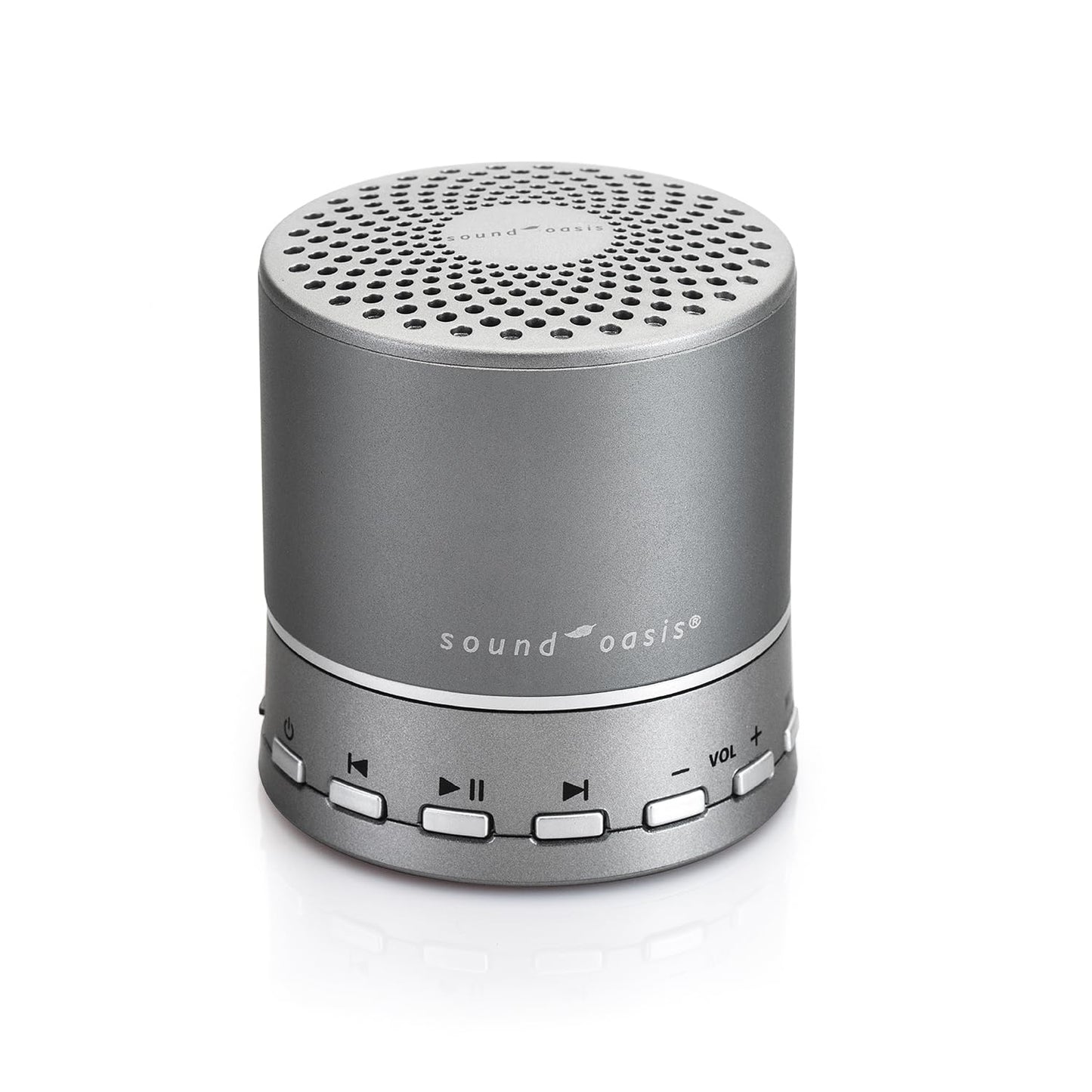 Sound Oasis Bluetooth White Noise Machine – Portable Sound Machine with 20 Non-Looping Nature, Pink & Brown Noise Sounds, Tinnitus Masker for Sleep, Baby, Office & Travel, Rechargeable