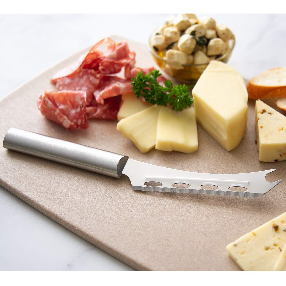 RADA Cutlery Cheese Knife, Made in USA, Silver Handle