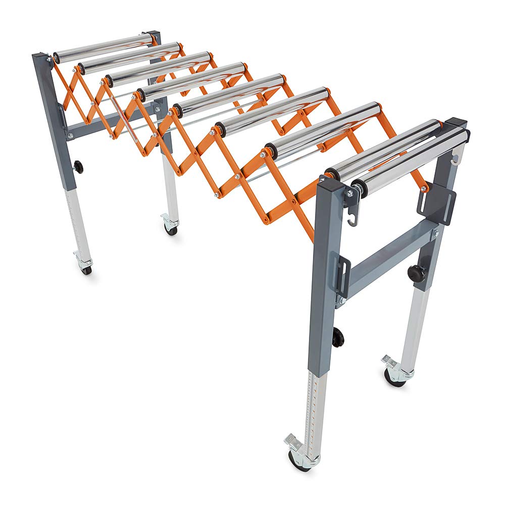 Bora Portamate PM-2700 Adjustable Conveyor Roller and BORA Portamate PM-5093 Tri Function Pedestal Roller
