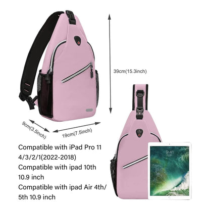 MOSISO Sling Backpack, Multipurpose Crossbody Shoulder Bag Travel Hiking Daypack