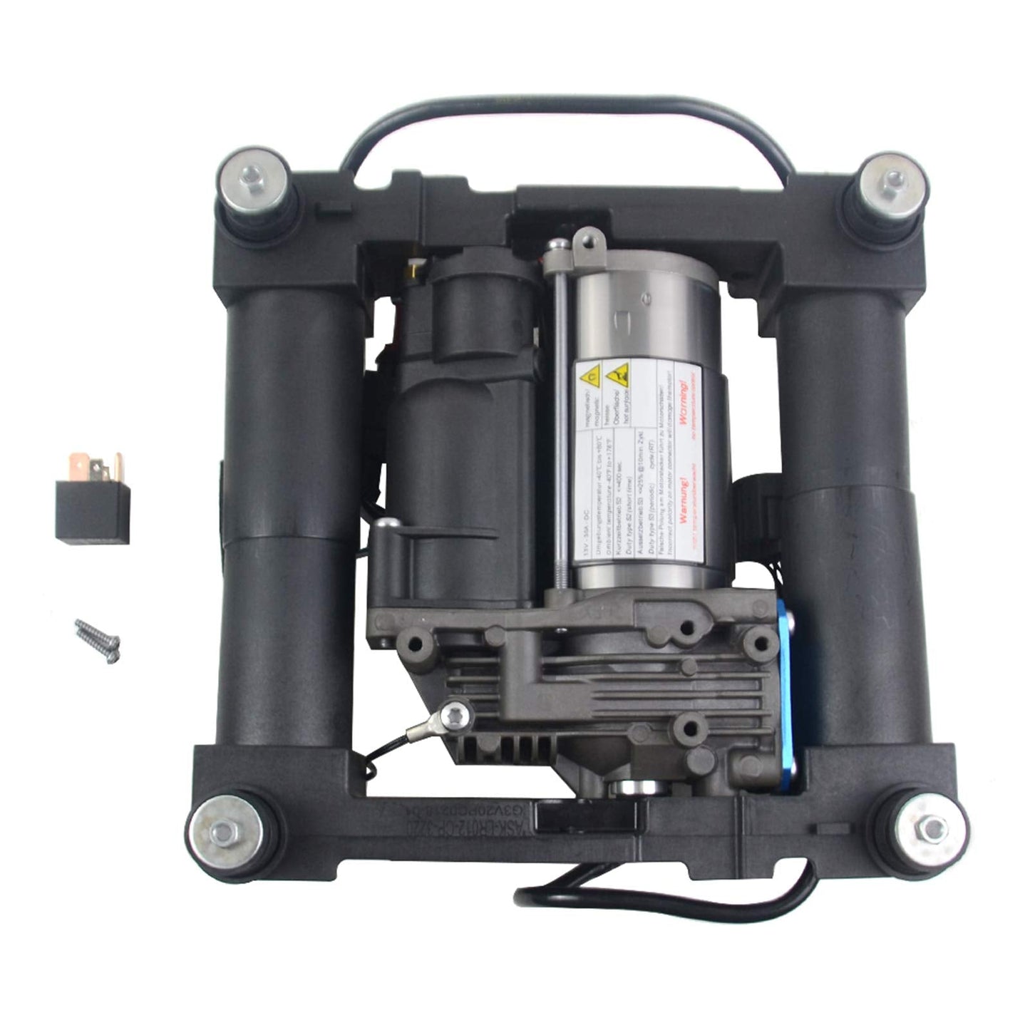949-920 Air Suspension Compressor Pump with Bracket LR041777 Replacement for 2006-2012 Range Rover AMK Style L322 3.6 TDV8 RQG500100 P-2646