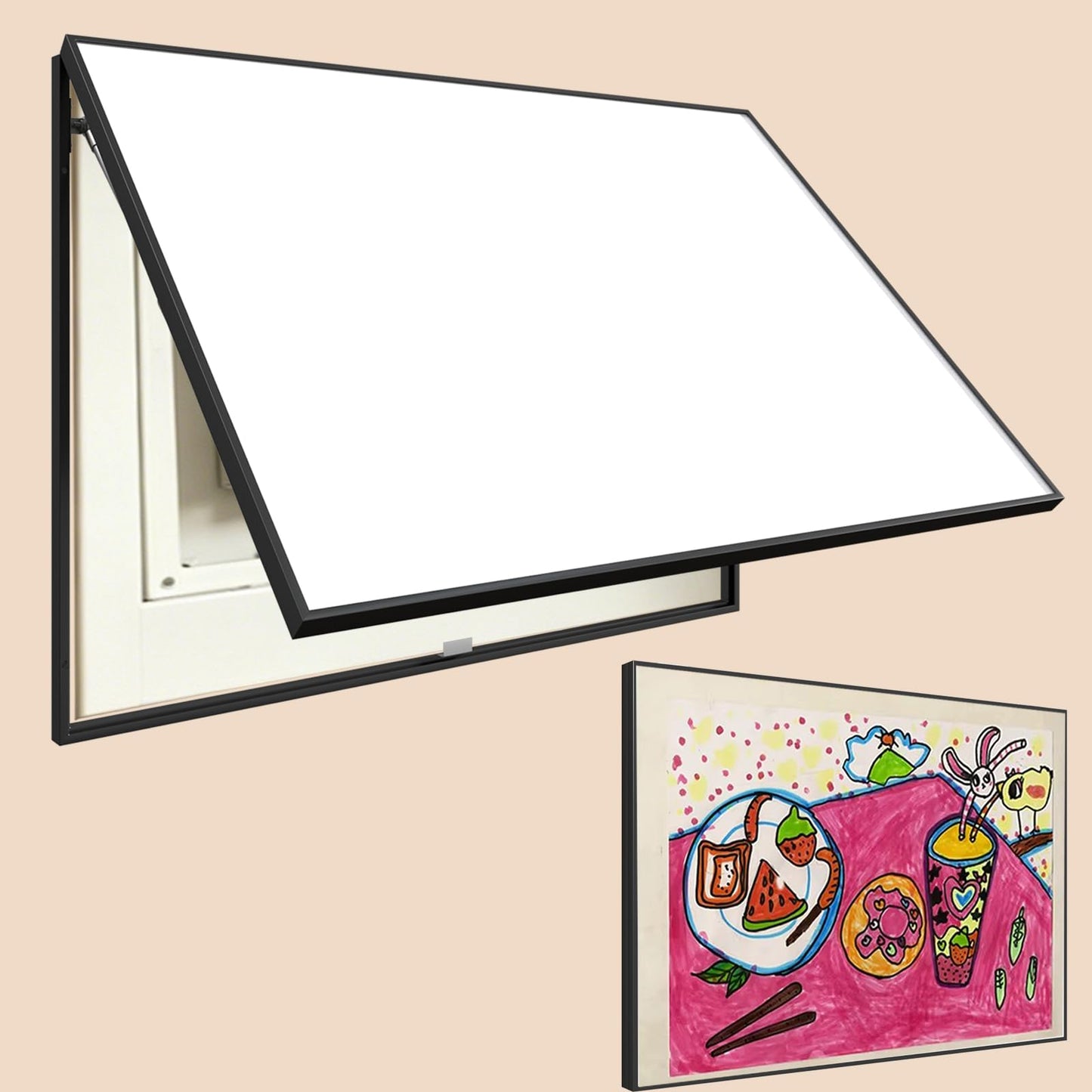 Interchangeable Panels Electrical Breaker Box,19.7" x 27.6" Frame