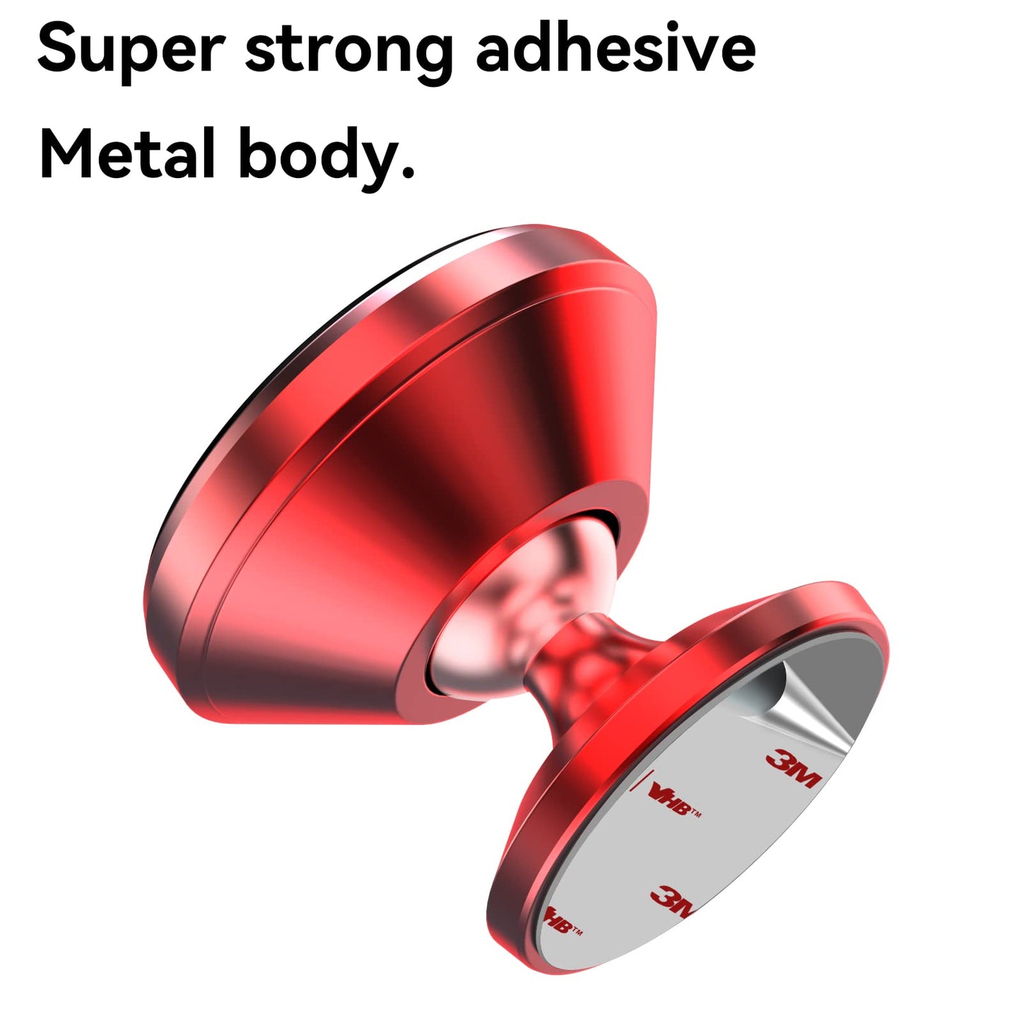 Coolpow【2 Packs 】Magnetic Phone Holder for car【Strong Magnet】phone holders for your car phone holder Mount for Car【4 Metal Plate】Universal Dash cell phone car mount for iphone Samsung car accessories